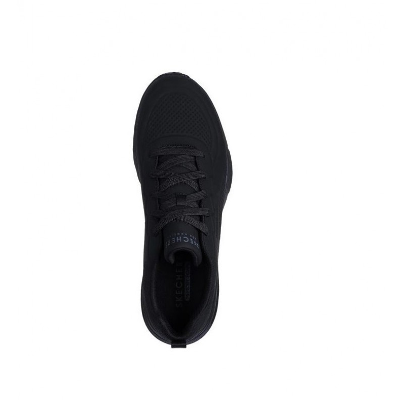 183120/ΒΒΚ Deboss Durabuck Lace Up Fashion Sneaker Skechers